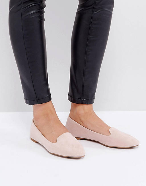 London Rebel - Chaussures style chaussons en gros-grain