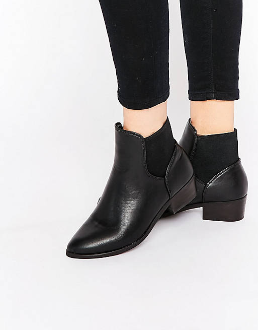 London Rebel Chelsea Ankle Boots