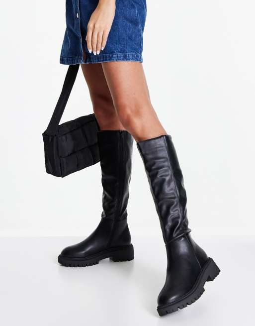 Asos boots shop knee high