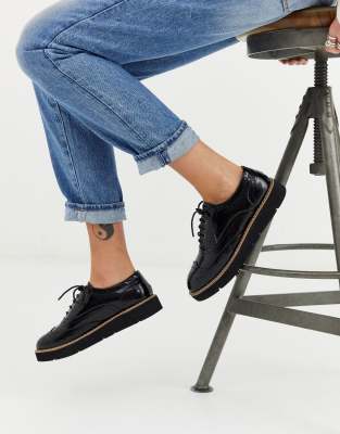 London rebel chunky lace orders up brogue