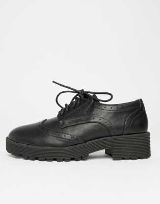 chunky lace up brogues