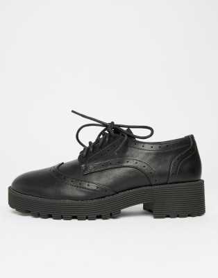 london rebel chunky lace up brogue