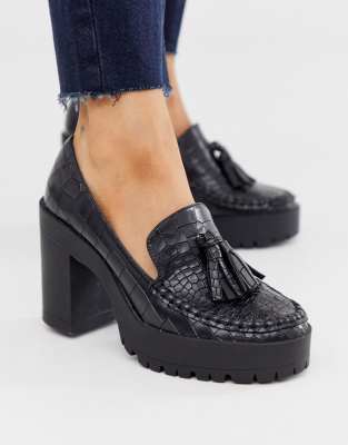 London Rebel chunky platform shoes in 