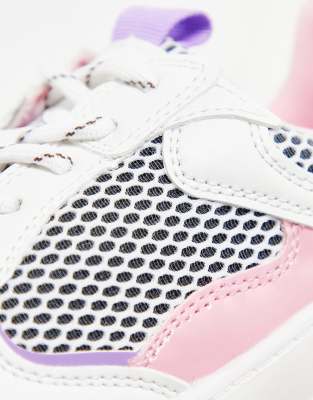 lilac chunky trainers