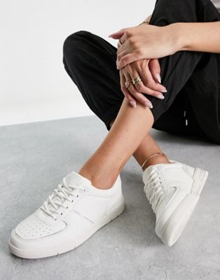 London Rebel chunky trainers in white