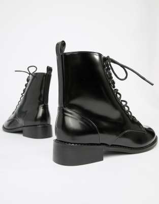 london rebel clean hiker boots