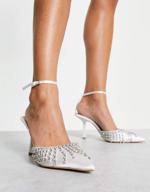 Embellished sales pointed heels