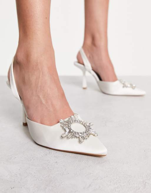 Wedding slingbacks hot sale