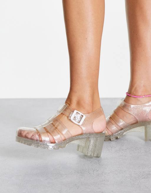 Jelly 2025 heeled sandals