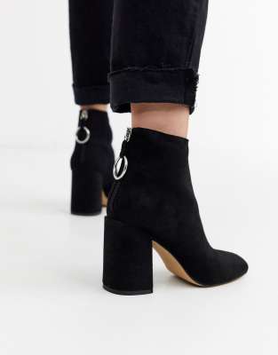 high block heel boots