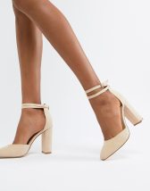 ASOS DESIGN Porcelain platform high heels ASOS