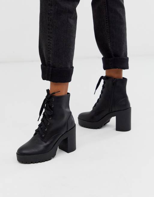 London rebel lace discount up platform boots