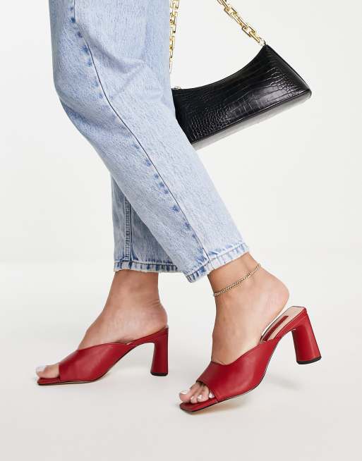 Mule a shop talon rouge