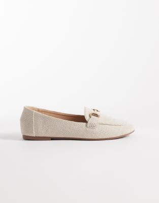  Nori buckle detail loafer in  natrual