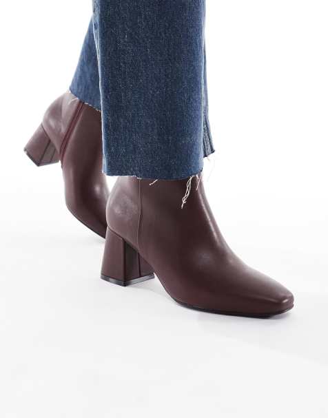 London Rebel - Nova - Bottines - Bordeaux - view 1