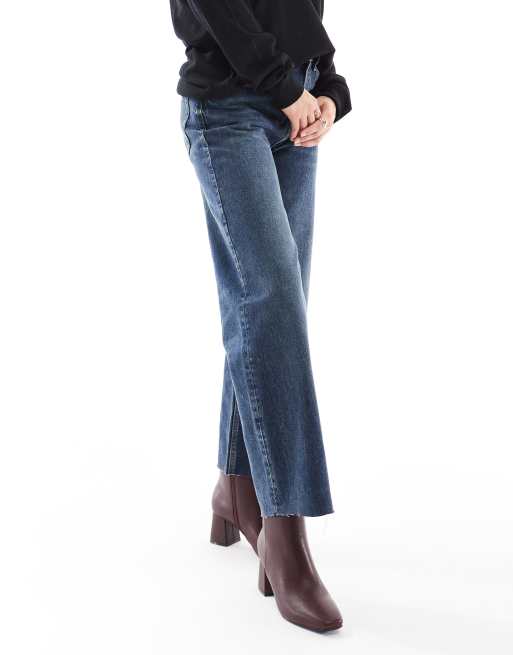 London Rebel Nova mid ankle boots in burgundy