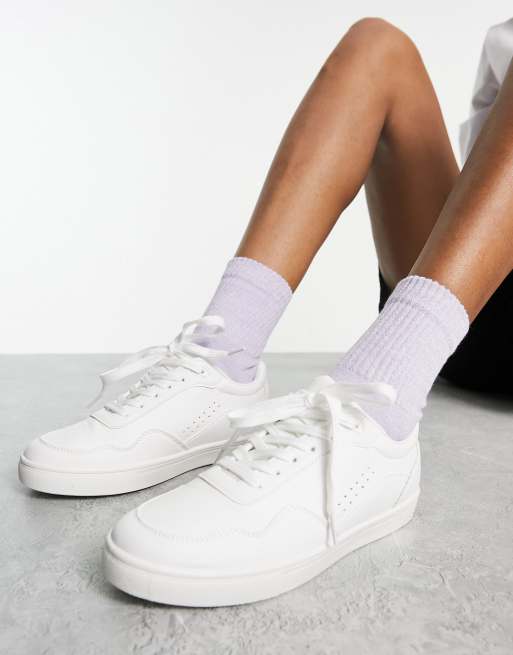 Lace-Up Sneakers with Perforations