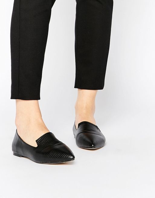 London Rebel Point Loafers | ASOS