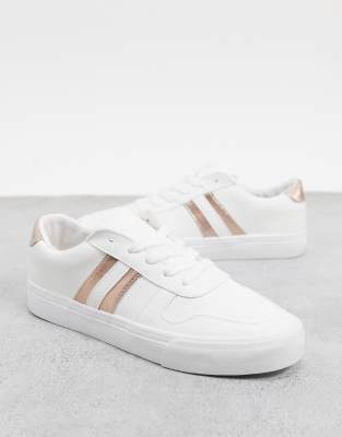 asos gold trainers