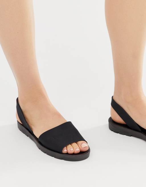 london rebel flat jelly shoes