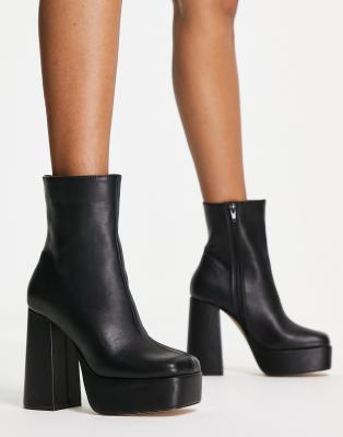 black gabor ankle boots