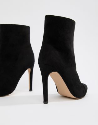 london rebel stiletto ankle boots