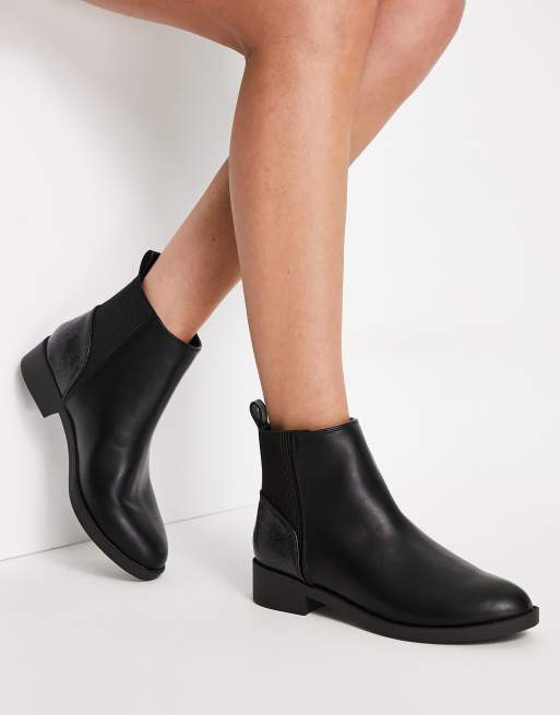 London Rebel – Svarta chelseaboots, 2 av 4