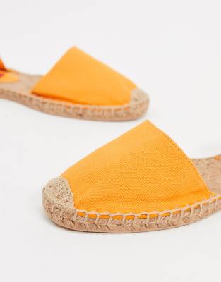 orange espadrilles