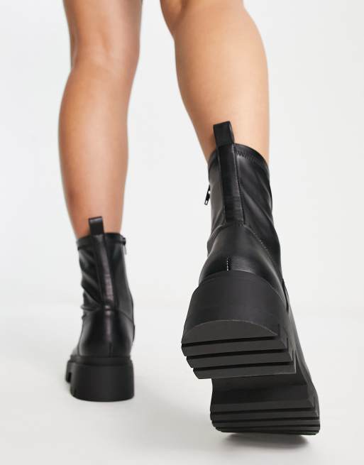 Wedge on sale sock bootie