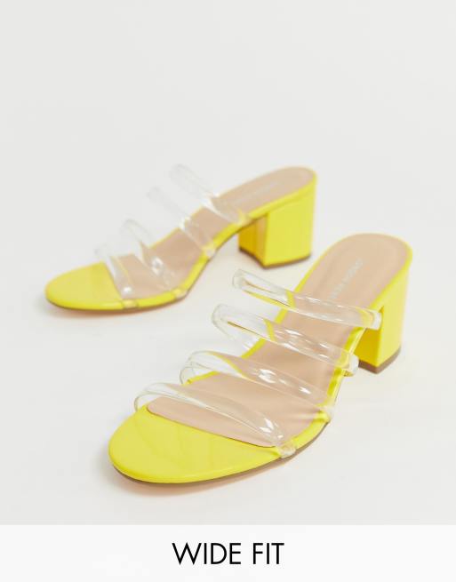wide fit mules asos