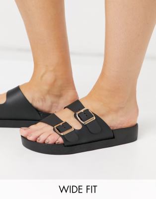 wide footbed sandals