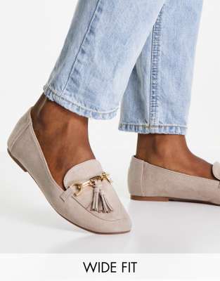 asos beige loafers