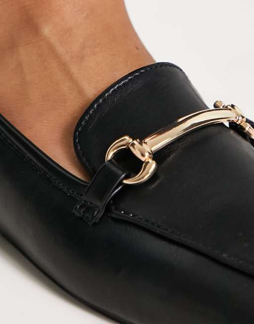 Asos design moment hot sale leather loafers