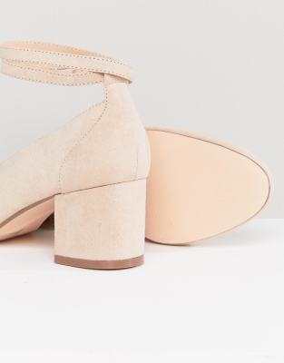london rebel mid block heeled shoes