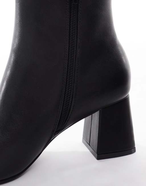 London Rebel Wide Fit - Nova - Bottines - Noir, 3 de 4