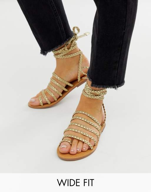 london rebel double buckle footbed sandals