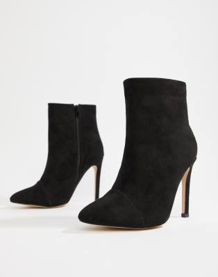 London Rebel Wide Fit Stiletto Ankle 