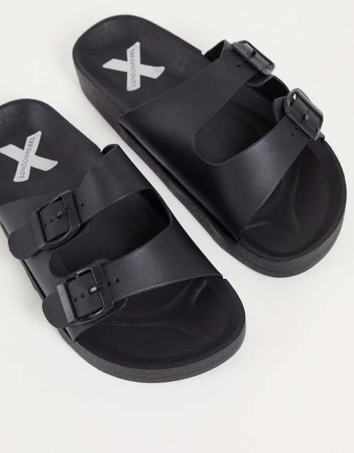 Jelly buckle slides new arrivals