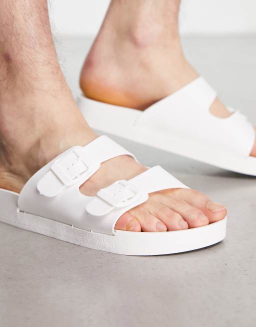 White store jelly birkenstocks