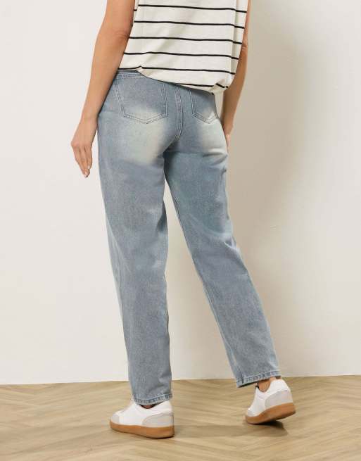 Long Tall Sally Carrot leg jeans in blue, 3 of 4