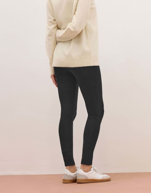 Long Tall Sally Cotton stretch leggings in black, 3 of 4