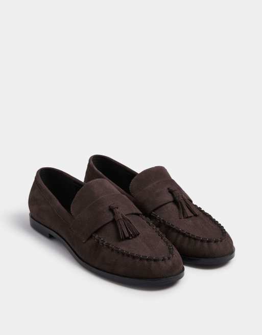 Long Tall Sally Flat loafers in brown, 2 of 4