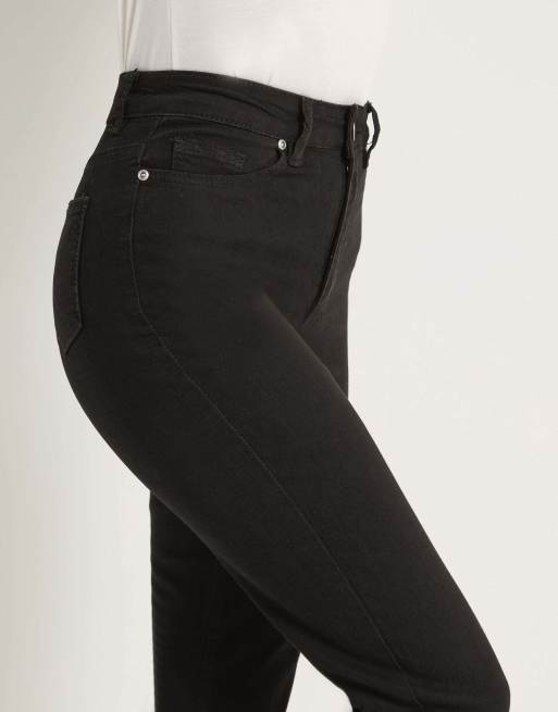 Long Tall Sally Straight leg jeans in black, 3 of 4