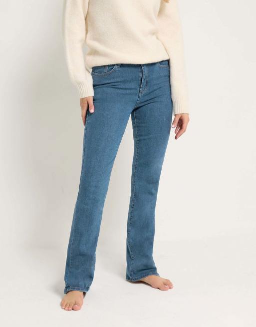 Long Tall Sally Stretch bootcut jeans in blue, 2 of 4