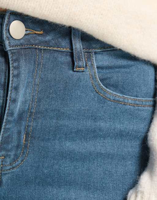 Long Tall Sally Stretch bootcut jeans in blue, 4 of 4