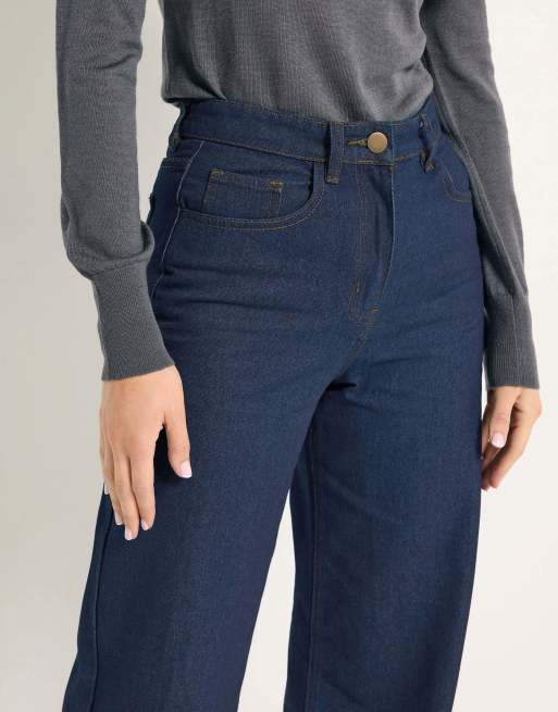 Long Tall Sally Wide leg jeans in blue, 3 of 4