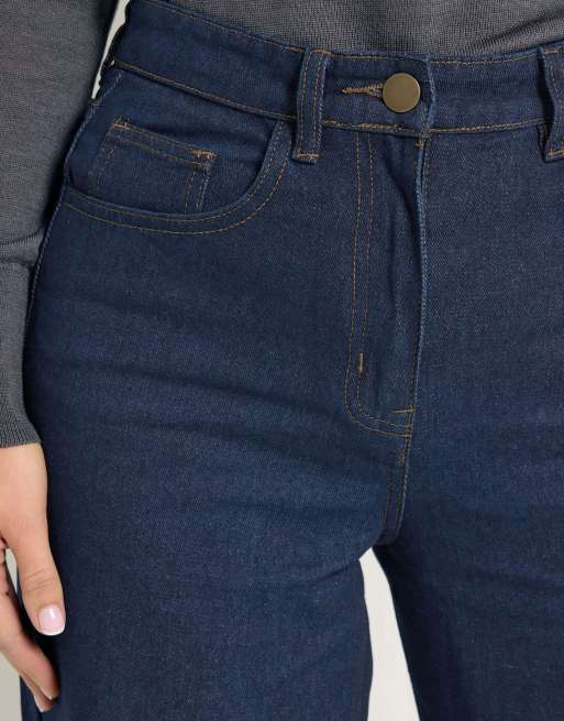 Long Tall Sally Wide leg jeans in blue, 4 of 4