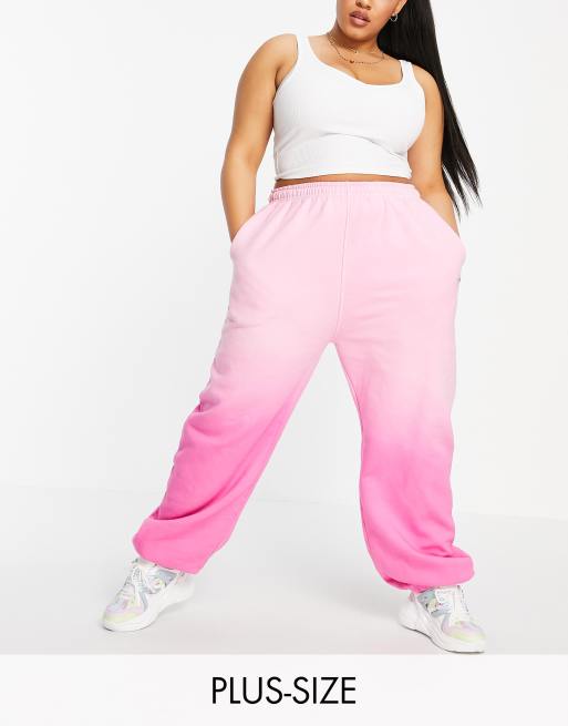 Loose Threads Plus relaxed sweatpants in ombre set ASOS