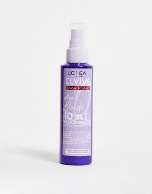 L'Oreal Elvive All for Blonde 10-in-1 Bleach Rescue Leave in Spray, for all types of blonde