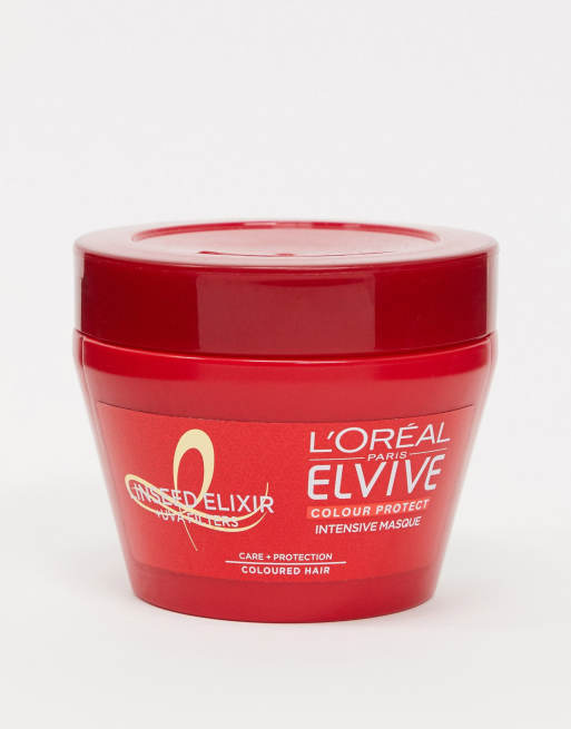 L'Oreal Elvive Colour Protect Hair Mask Coloured Hair 300ml ASOS